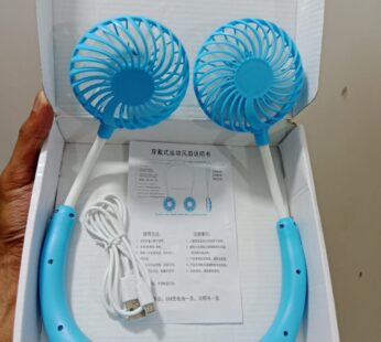 Portable Neck Fans Mini Cooling Fans Rechargeable Fans 360 Degree Free Rotation for Traveling, Sport