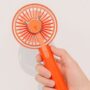 Blue Deer Handheld Fan Mini Portable USB Fan Cartoon Charging with Base Small Fan
