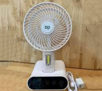 Duration Power DP-7624 Desktop Portable Rechargeable Fan 3000mAh