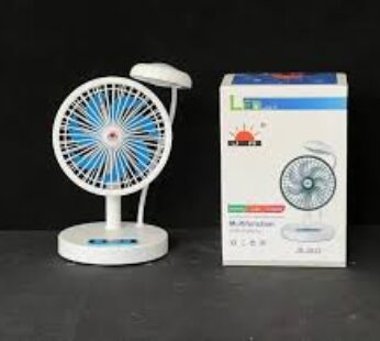 Rechargeable Folding Fan Mini fan With LED Light-JR 2022