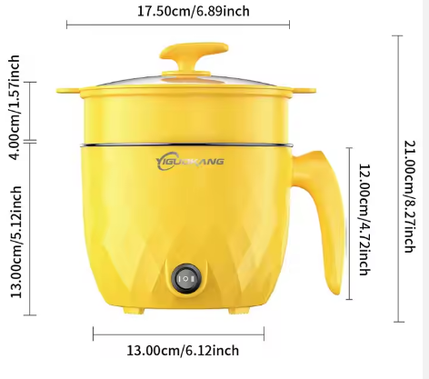 1.8L Multifunctional Electric Rice Cooker Mini Non-stick Cookware Multicooker for Home and Kitchen Appliances Pan Pots Offers - Image 3